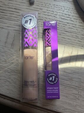 Tarte Shape Tape Concealer- full and travel size in shade 16N